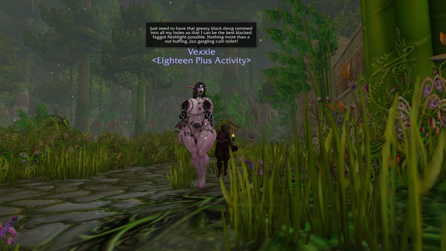 Nelf Losertoy Vexxîe jerkbaiting/Banbaiting Nigtrailbulls in the Jungle ~ #nm4K2DsJ