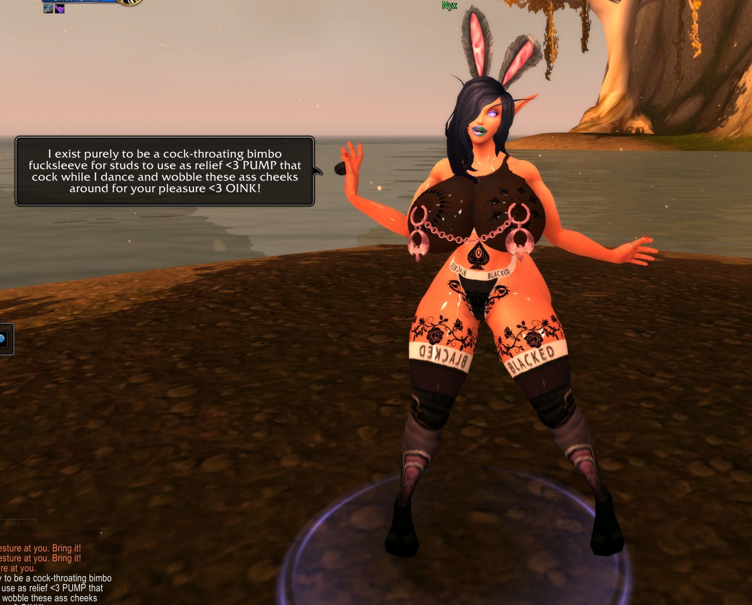Jizzrag Nyxi Baiting this nigtrailstudnuts in the belf starter zone out ~ sperm addicted slut nnghh~ #GPabzyqB